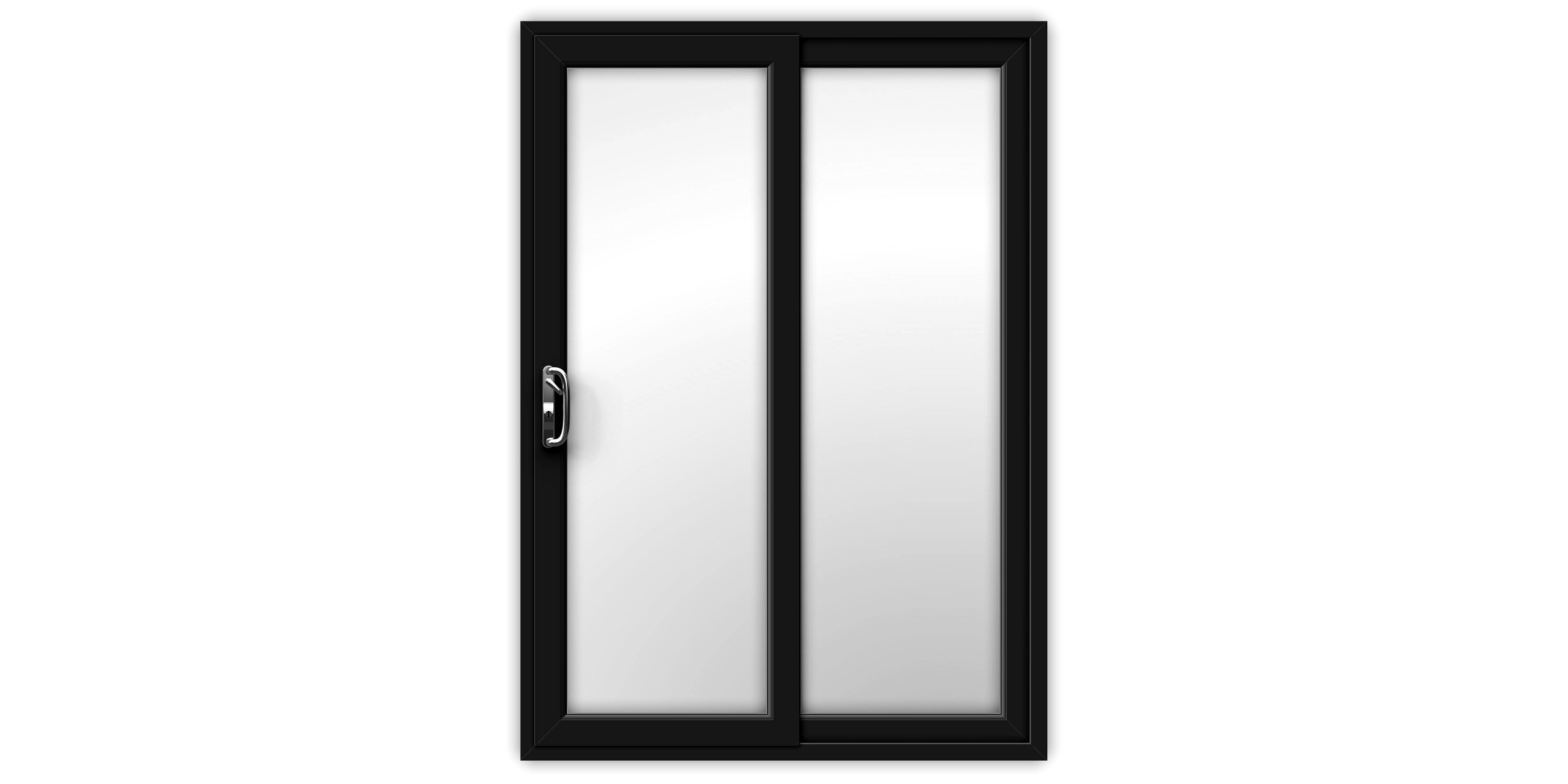 5ft Black uPVC Sliding Patio Doors Flying Doors